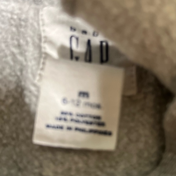 GAP Fleece lined sweatshirt onesie boys - Picture 2 of 2